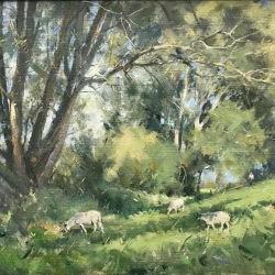 Sheep-grazing-by-the-River-Idle