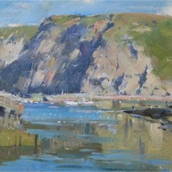 Afternoon-shadows-on-the-cliffs-Staithes