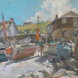 The-Slipway-Sennen-Cove-Oil-16-x-12