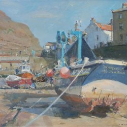 Winter-moorings-in-The-Beck-Staithes