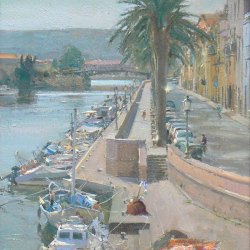 Bosa-Sardinia-Oil-8-x-12