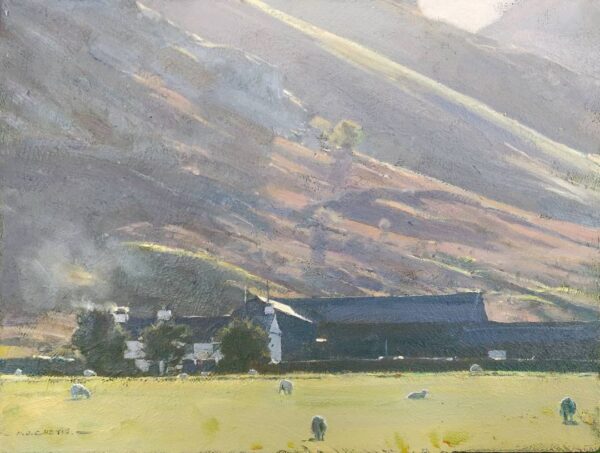 Afternoon shadows, Langdale valley