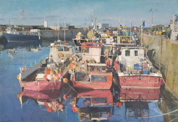 Evening calm, Seahouses (SOLD)