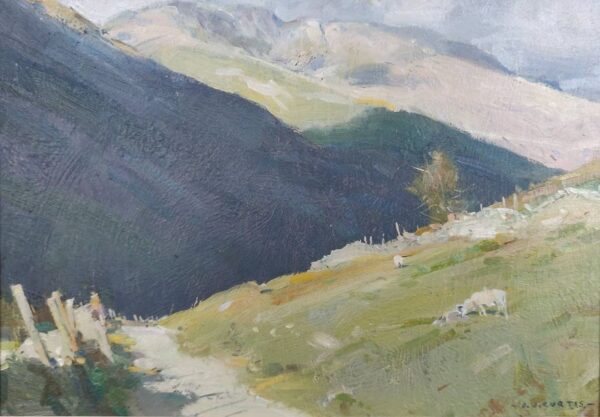 Footpath to the Band, Great Langdale (SOLD)