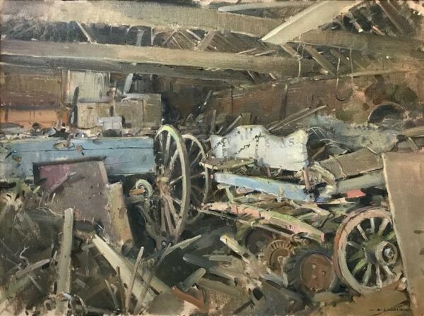 Interior at Gus Kitson’s farm