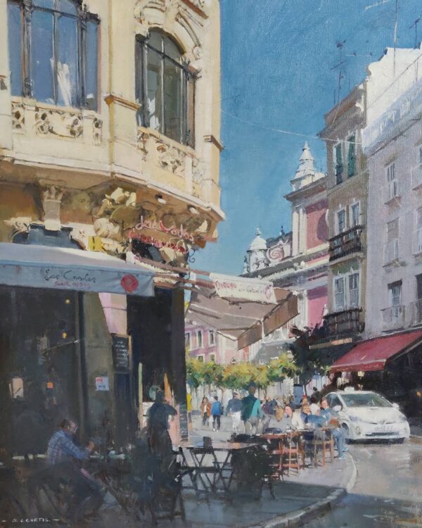 Morning coffee, Seville