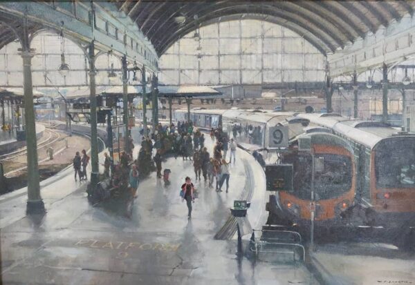 Platform 9, Newcastle station