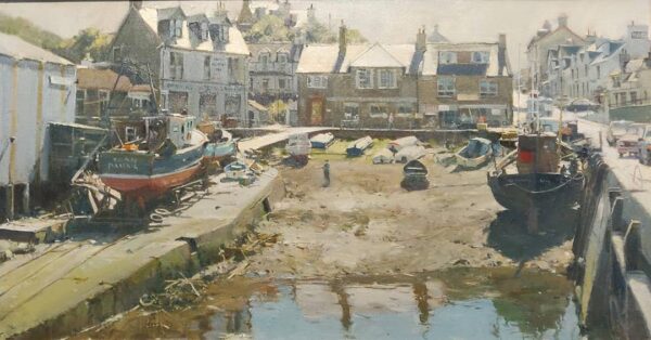 Sharp light, Mallaig Harbour (SOLD)