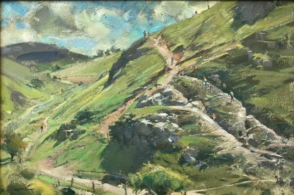 Steep hillside, Dovedale (SOLD)
