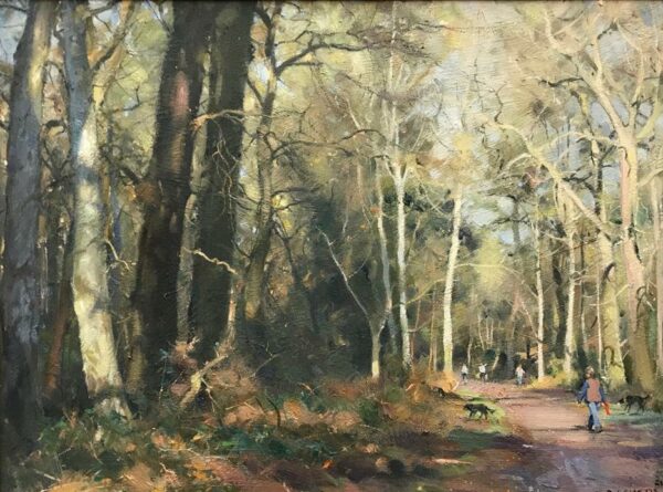 A Winter Walk, Clumber Park (SOLD)