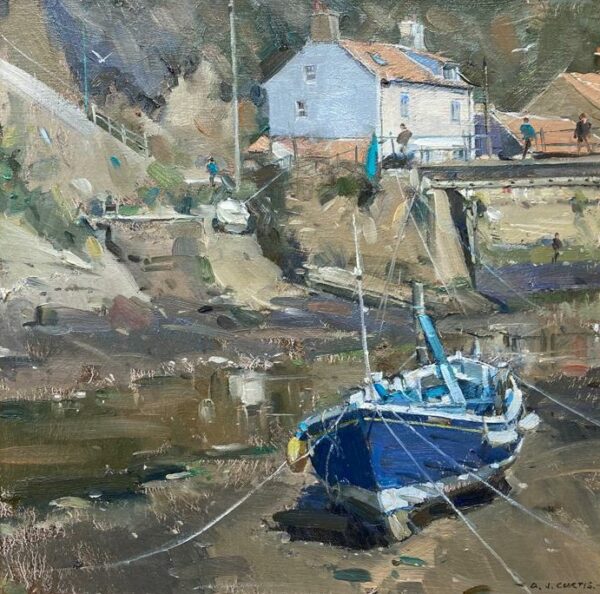 Study in the Beck, Staithes (SOLD)