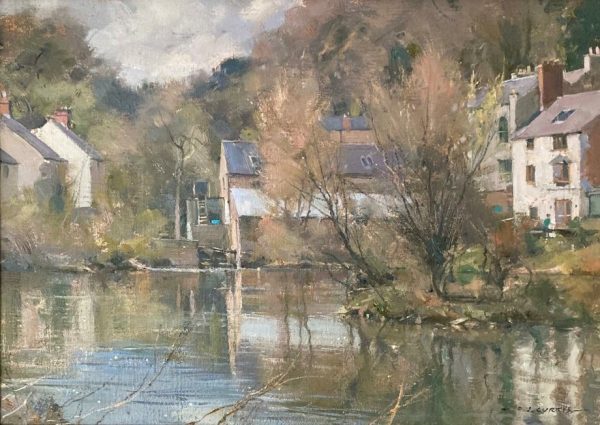 Cromford Mill and Pond (SOLD)