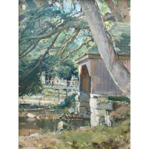 Boathouse by the Lake, Sandbeck