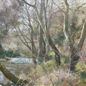Late winter in the glade, Staithes Beck (SOLD)