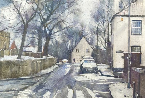 Misson in the snow (SOLD)