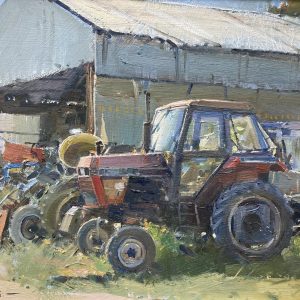 Tractor study, Broad Oaks Farm