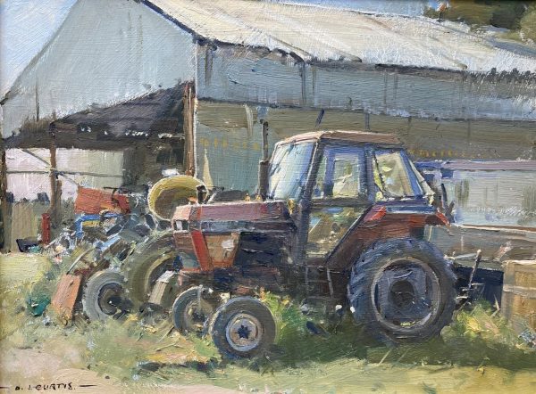 Tractor study, Broad Oaks Farm