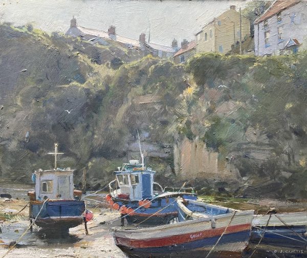 Beck side moorings, Staithes