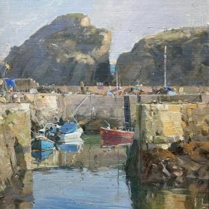 Warm Evening Light, St. Abbs