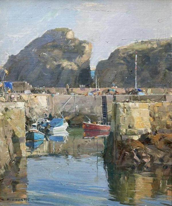 Warm Evening Light, St. Abbs