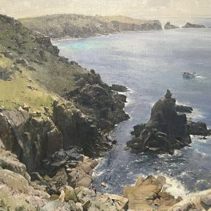 Rocky coastline on the Lizard Penisula, Cornwall (SOLD)