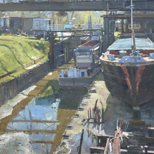 Old Humber Barges, Swinton Lock